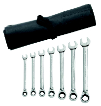 WRENCH SET COMB GEAR 7PC 3/8